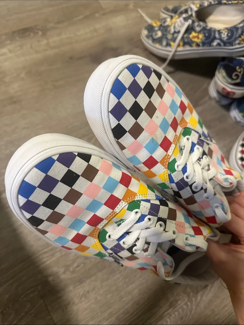 Vans Checkerboard Boat Shoes - Multicolor